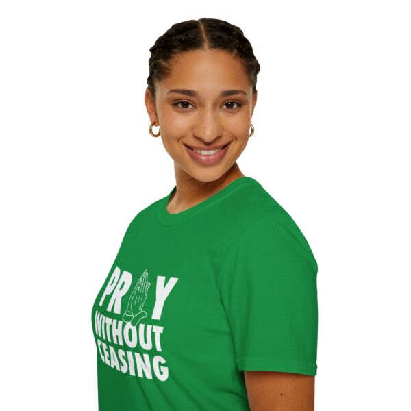 green pray without ceasing tshirt