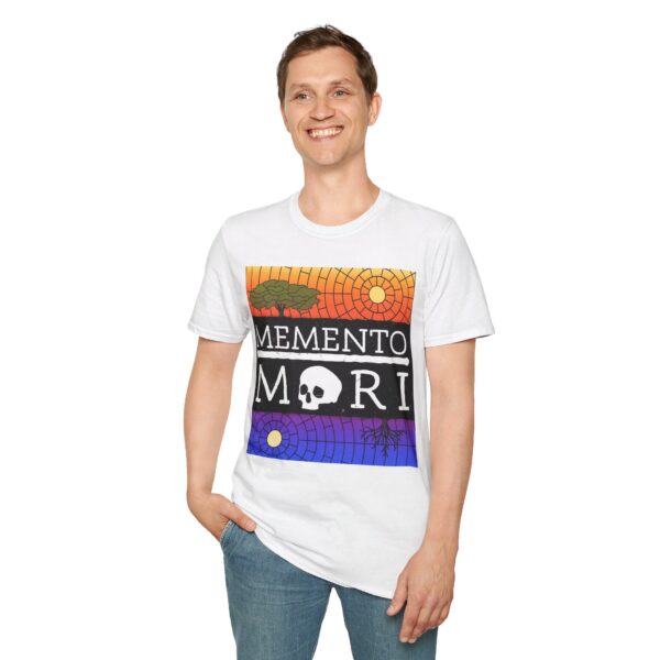 colorful memento mori tshirt