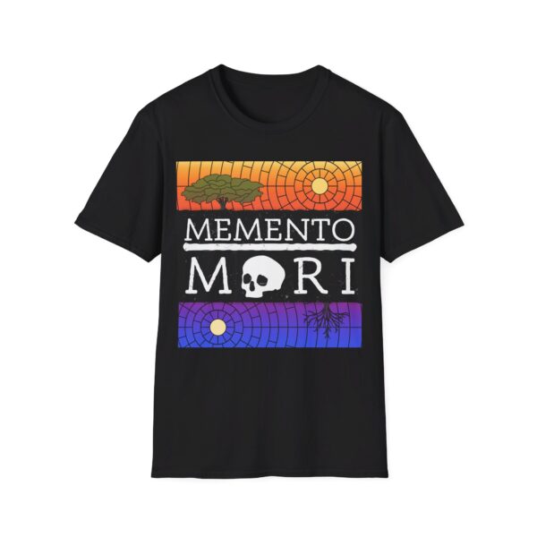 colorful memento mori tshirt