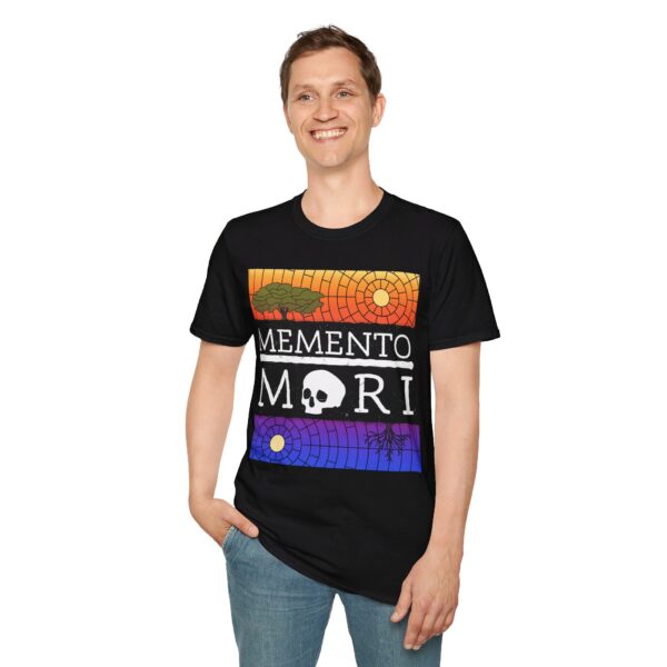 colorful memento mori tshirt