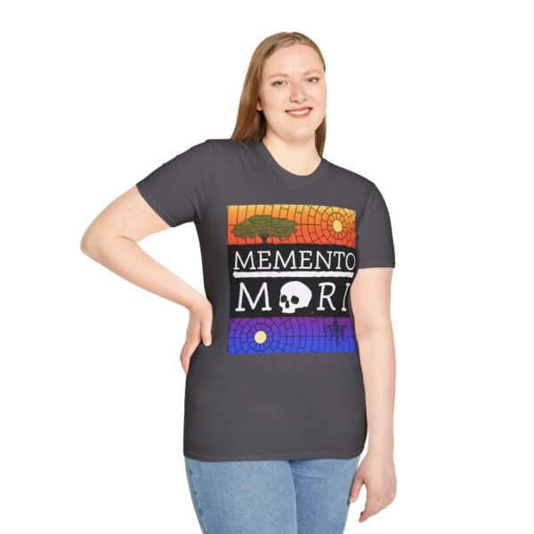 colorful memento mori tshirt