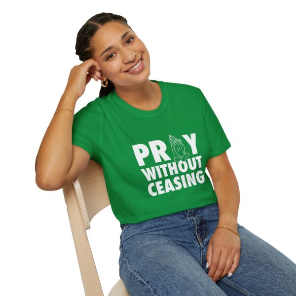 green pray without ceasing tshirt