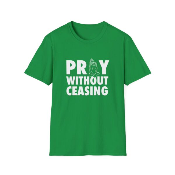 green pray without ceasing tshirt