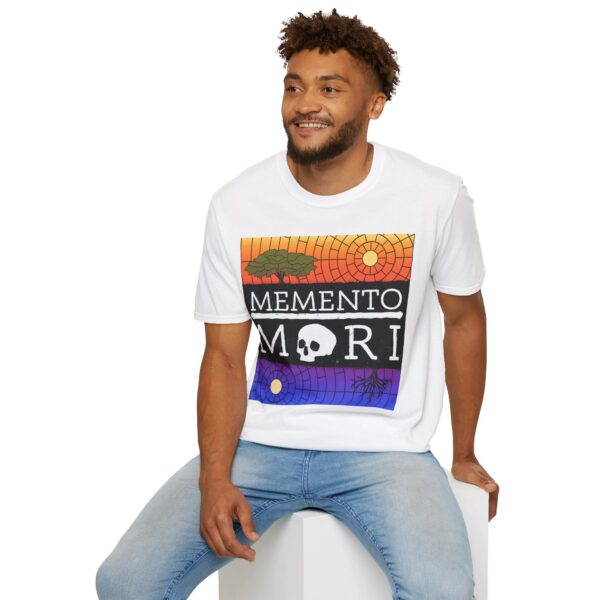 colorful memento mori tshirt