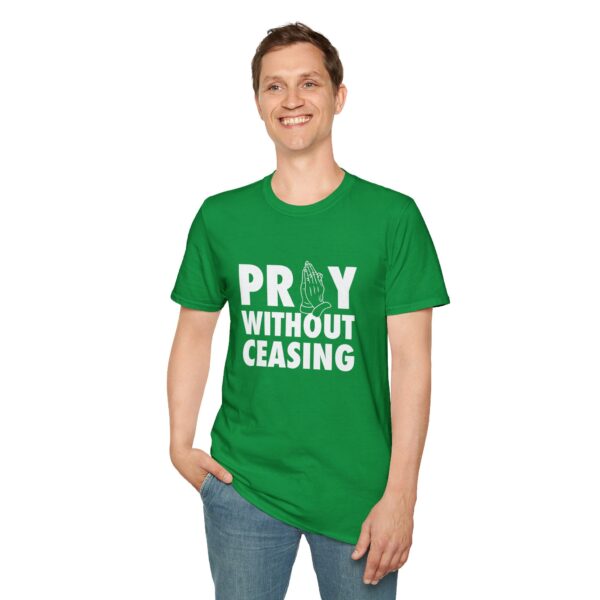 green pray without ceasing tshirt