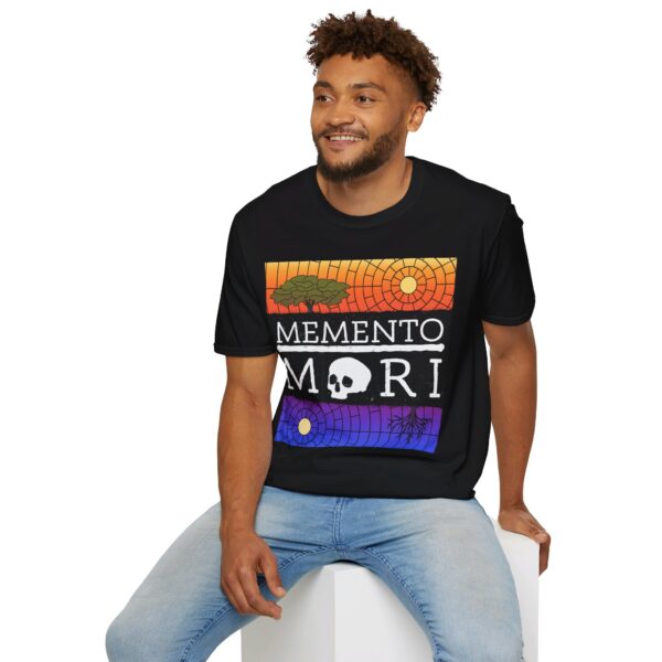 colorful memento mori tshirt