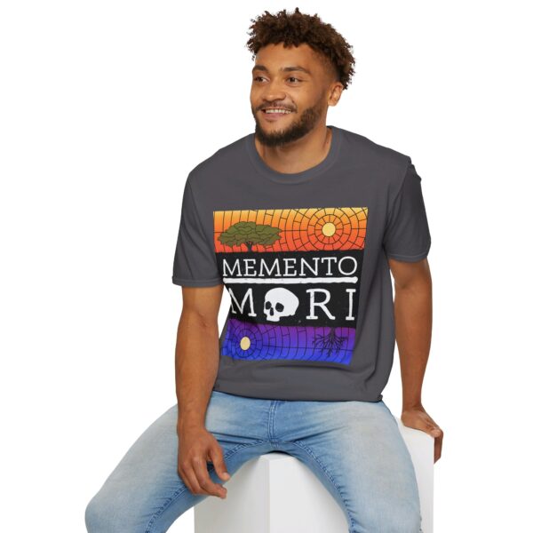 colorful memento mori tshirt