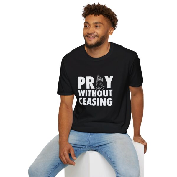 black pray without ceasing tshirt