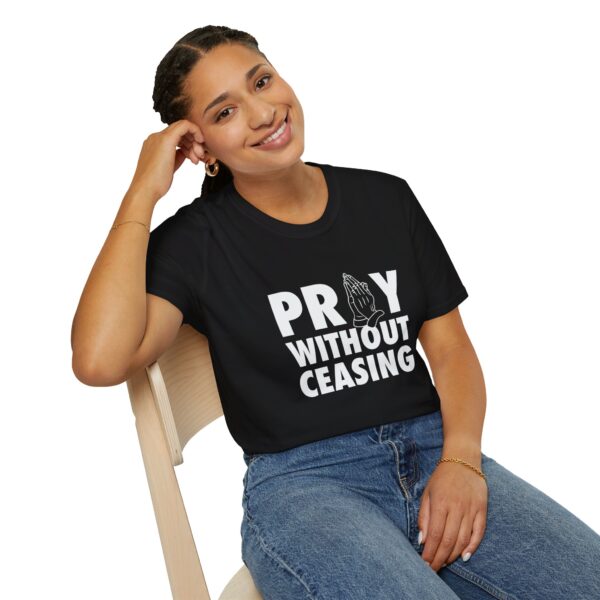 black pray without ceasing tshirt