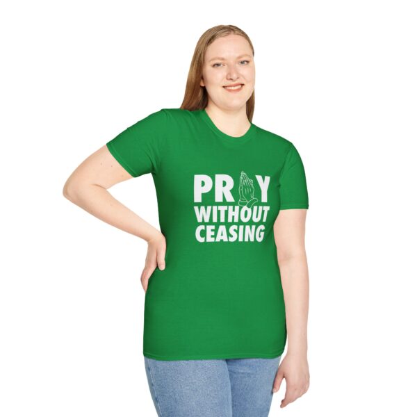 green pray without ceasing tshirt