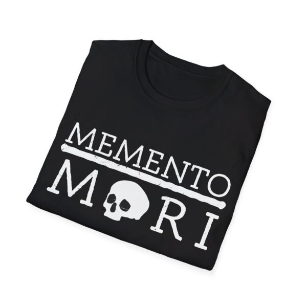 folded memento mori tshirt