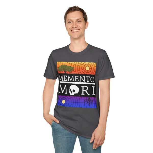 colorful memento mori tshirt