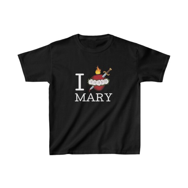 Black I Heart Mary t-shirt