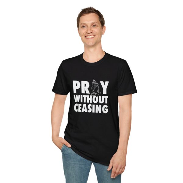 black pray without ceasing tshirt