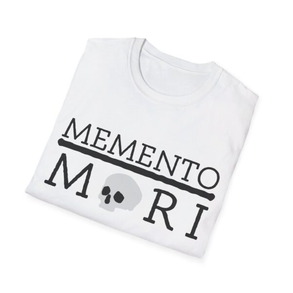 white memento mori tshirt