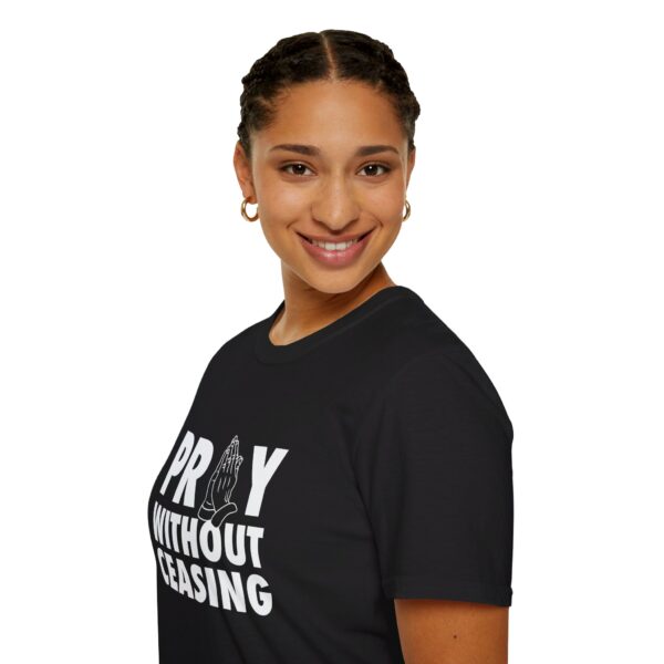 black pray without ceasing tshirt