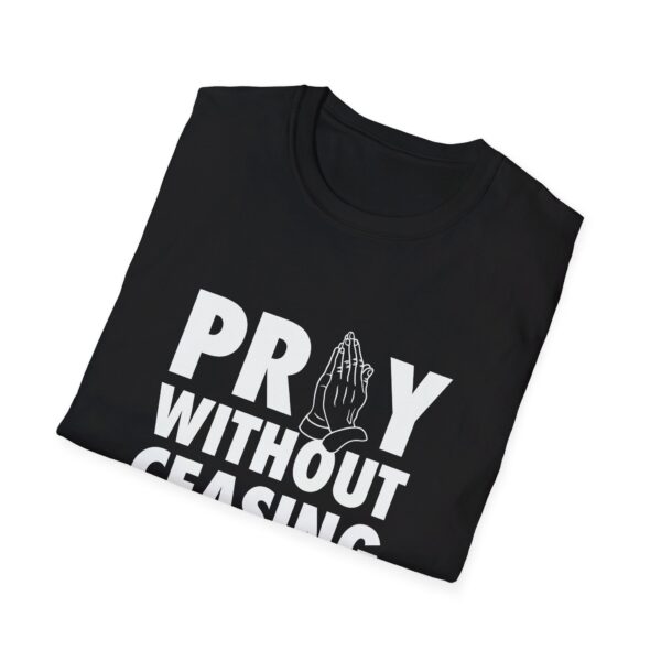 black pray without ceasing tshirt