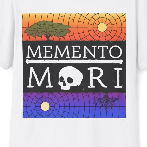 Colorful Memento Mori T-shirt