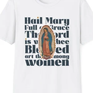 Hail Mary T-Shirt Closeup